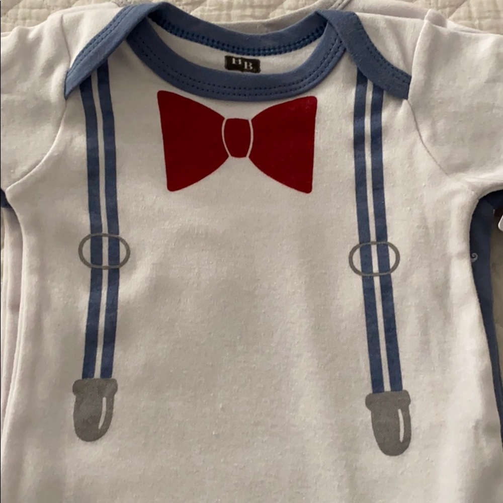 NWT HUDSON BABY ONE PIECE X 3🧢
